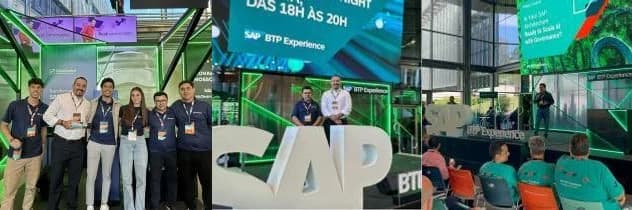 Equipe da Prime Control no SAP BTP Experience 2026