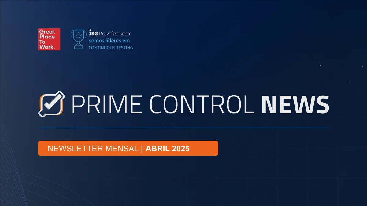 Capa da Prime Control News de Abril de 2025